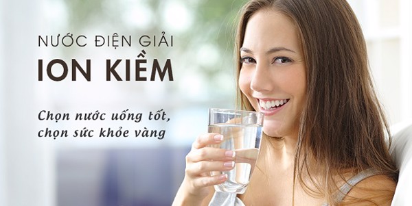Sử dụng nước ion kiềm ở nồng độ thích hợp để tốt cho sức khỏe