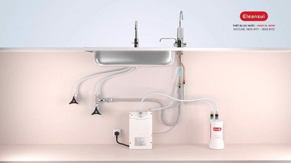 Máy điện giải ion kiềm Mitsubishi Chemical Cleansui EU301